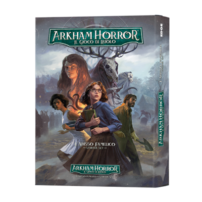 ARKHAM HORROR IL GIOCO DI RUOLO ARK RPG - STARTER SET  L'ABISSO FAMELICO