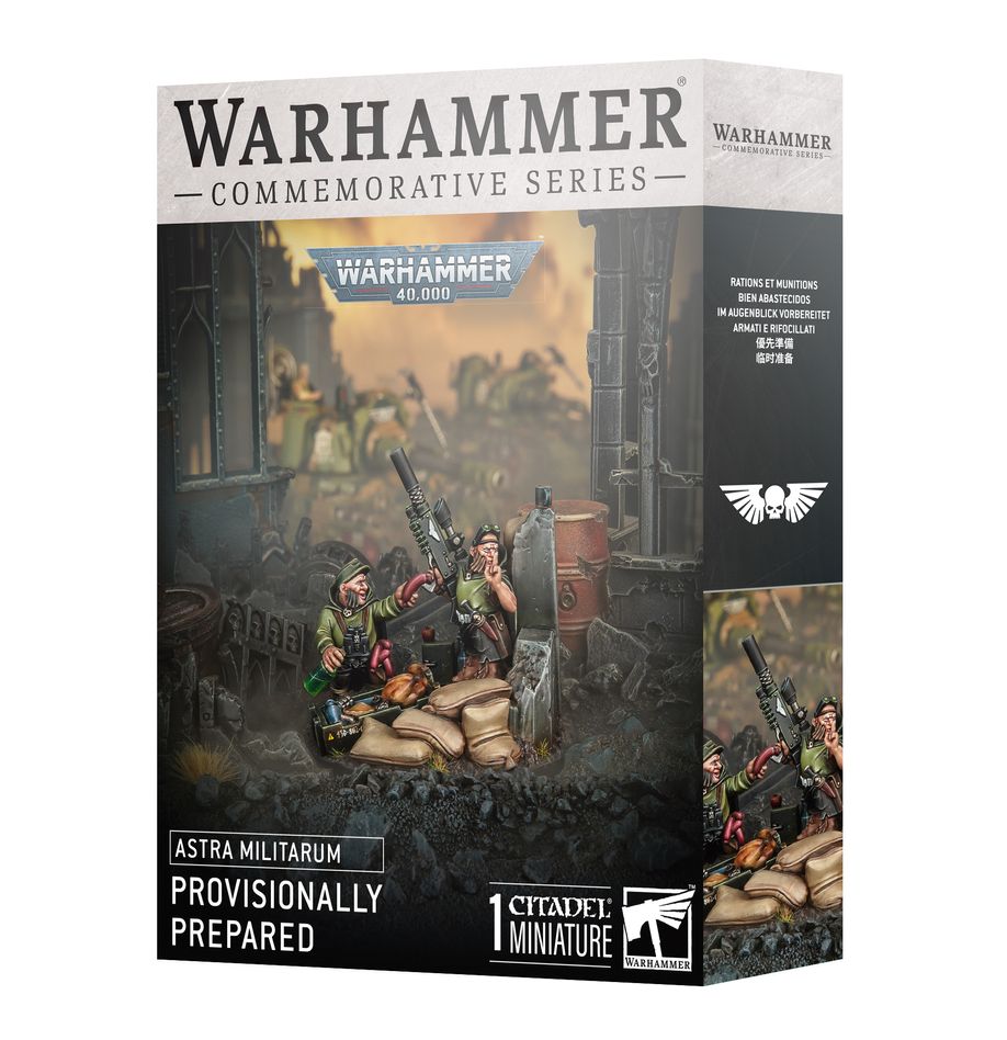 WARHAMMER 40000 - ASTRA MILITARUM - PROVISIONALLY PREPARED