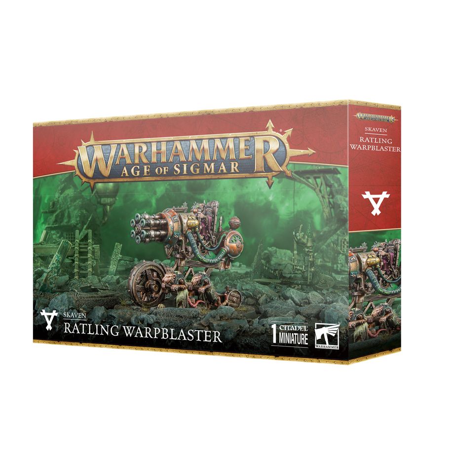 AGE OF SIGMAR - SKAVEN - RATTAGLIATRICE A MUTARAFFICA - RATLING WARPBLASTER