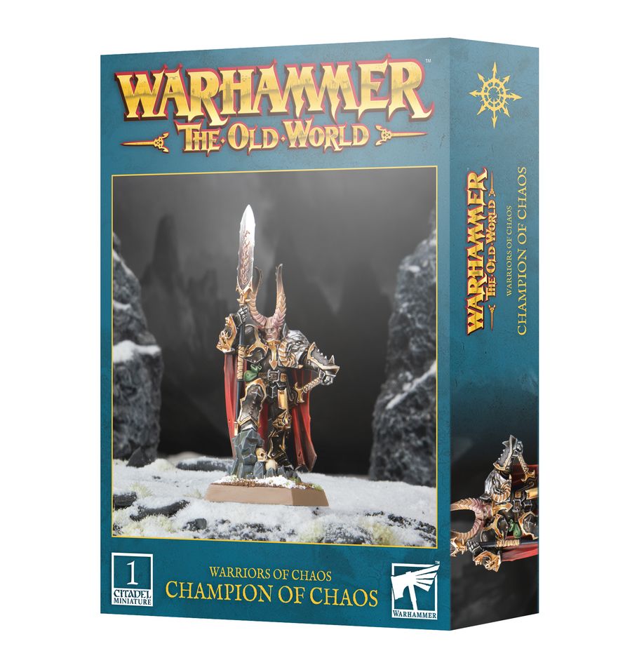 WARHAMMER THE OLD WORLD - WARRIORS OF CHAOS - CHAMPION OF CHAOS