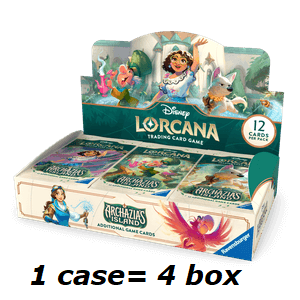 LORCANA - 1 CASE (4 BOX DA 24 BUSTE CIASCUNO) - ARCHAZIA'S ISLAND - ENG