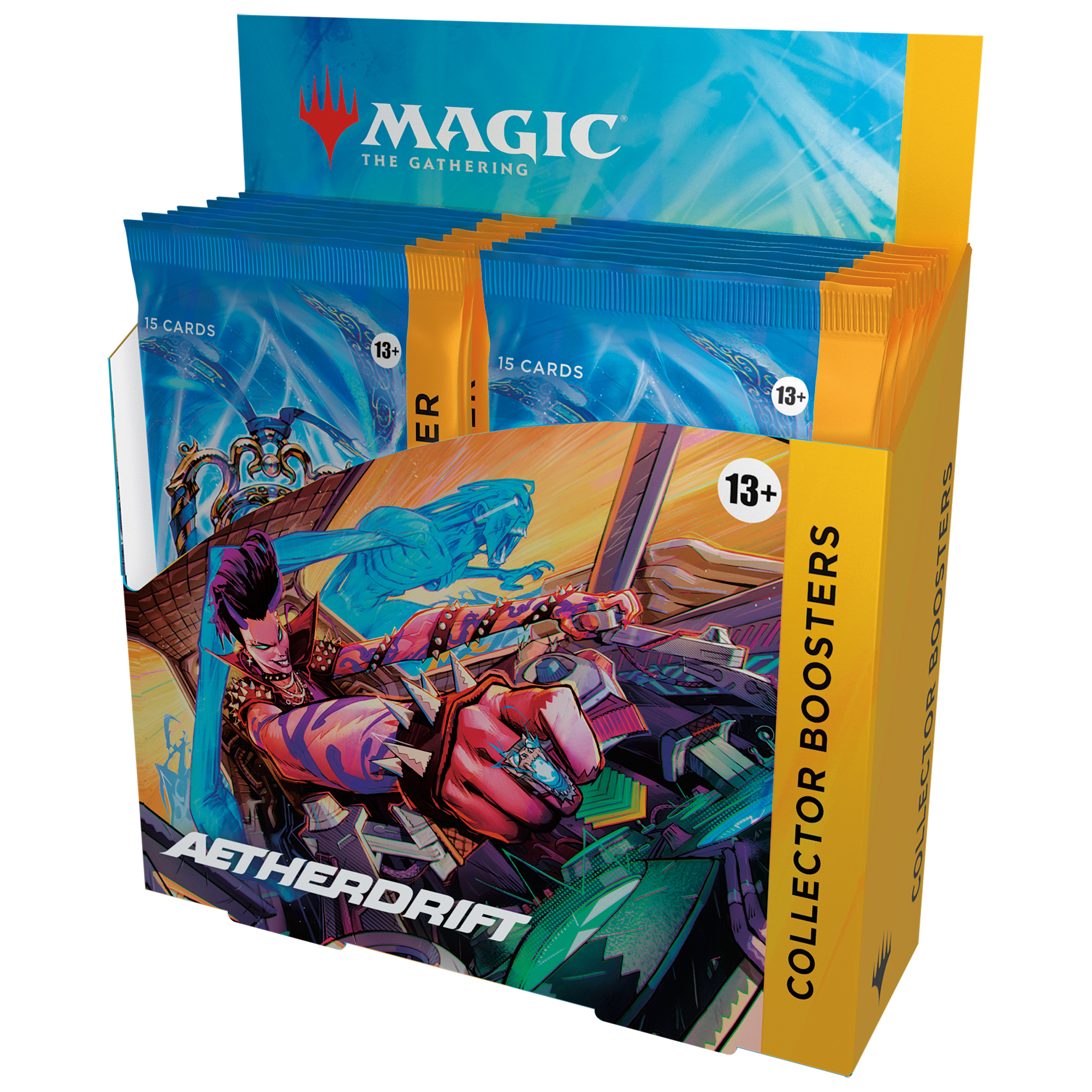 MTG - AETHERDRIFT - COLLECTOR BOOSTER BOX (12 BUSTE) - INGLESE