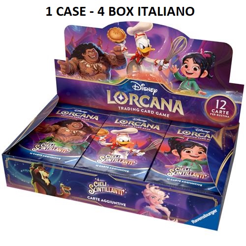 LORCANA - 1 CASE (4 BOX 24 BUSTE) - CIELI SCINTILLANTI - ITA