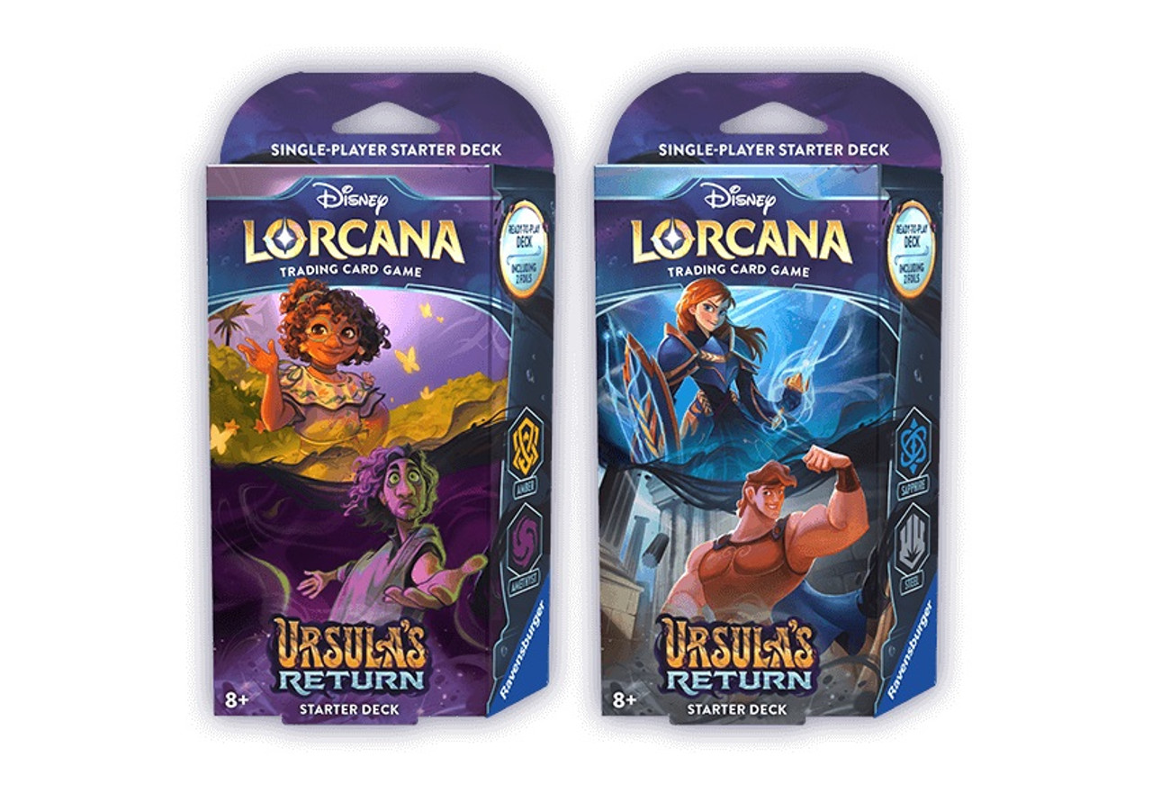 LORCANA - BUNDLE STARTER DECK (2 MAZZI) – IL RITORNO DI URSULA - ITA