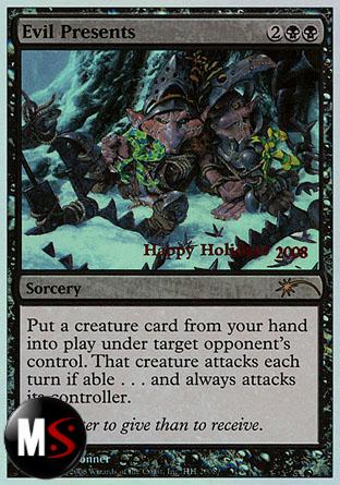 EVIL PRESENTS (2008 HOLIDAY FOIL)