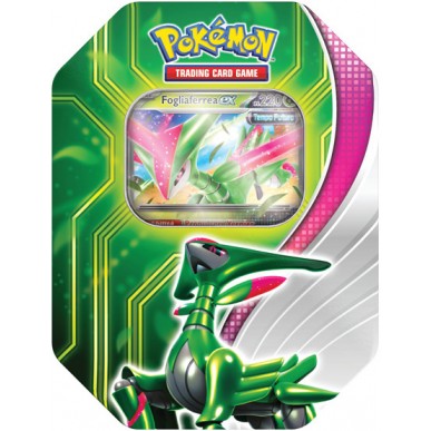 POKEMON - TIN DA COLLEZIONE SCONTRO PARADOSSALE (ITA) - FOGLIAFERREA EX