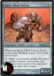 KARN, GOLEM D'ARGENTO (OVERSIZE)