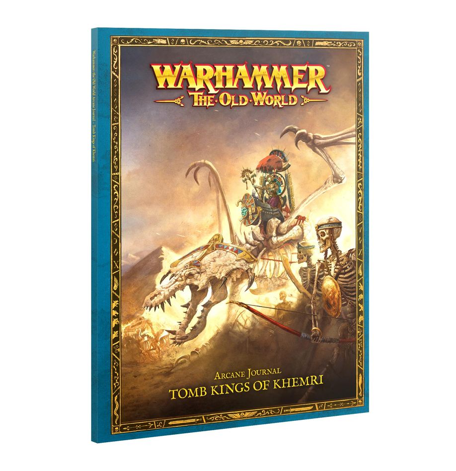 WARHAMMER THE OLD WORLD - ARCANE JOURNAL TOMB KINGS OF KHEMRI