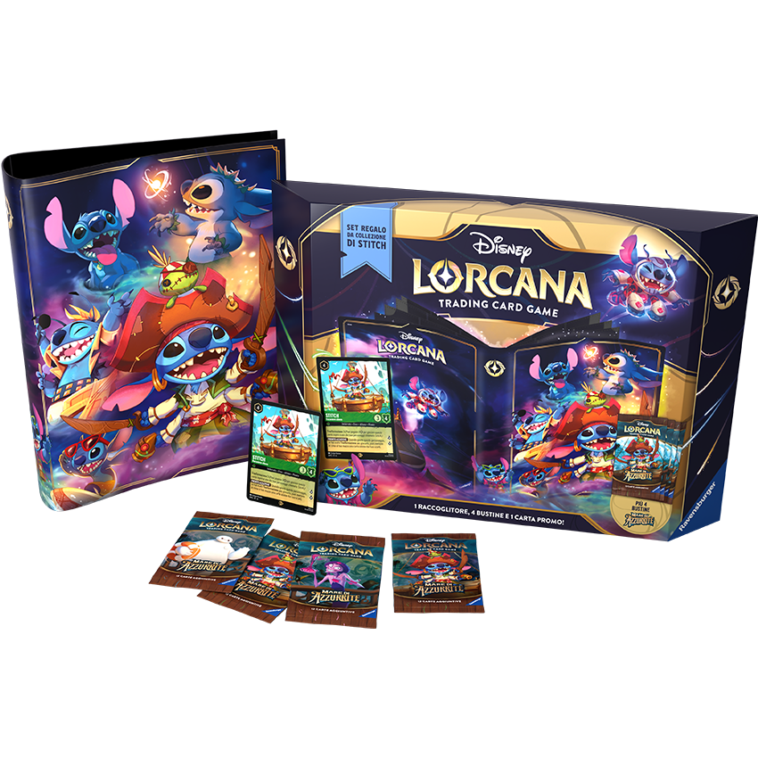 LORCANA - SET REGALO DI STITCH - MARE DI AZZURRITE - ITA