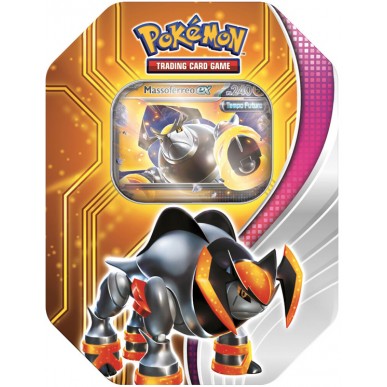 POKEMON SCARLATTO E VIOLETTO (COD: 60524) - MASSOFERREO-EX - TIN DA COLLEZIONE DESTINI PARADOSSALI