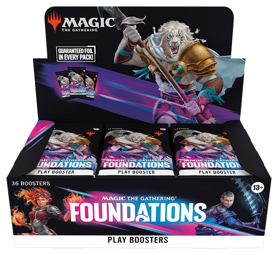 MTG FOUNDATIONS - PLAY BOOSTER DISPLAY (36 BUSTE) - INGLESE