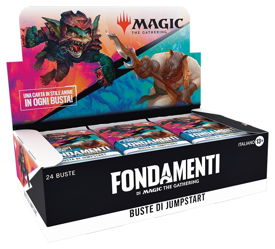 MTG FONDAMENTI - JUMPSTART BOOSTER DISPLAY (24 BUSTE) - ITALIANO