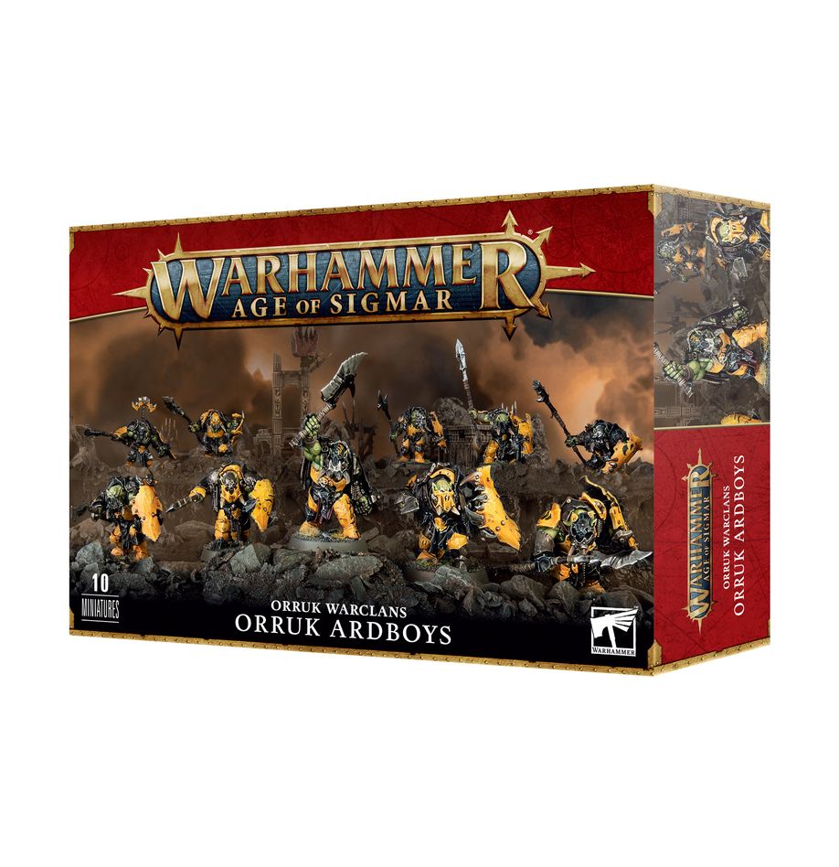 WARHAMMER AGE OF SIGMAR - ORRUK WARCLANS - ORRUK ARDBOYS