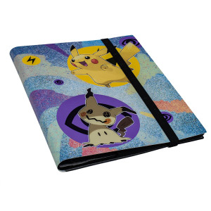 E-16112 PIKACHU & MIMIKIU - 9-POCKET PRO BINDER FOR POKEMON