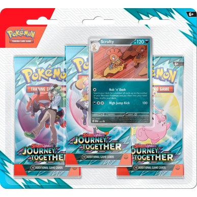 POKEMON - SCARLATTO E VIOLETTO - AVVENTURE INSIEME - PACK BLISTER SCRAFTY -  COD: 10267