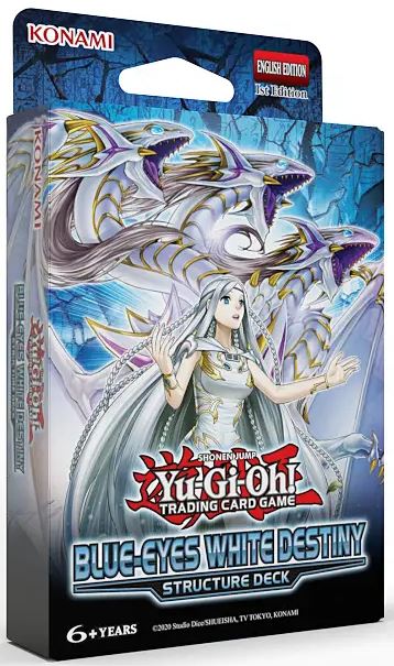 STRUCTURE DECK: BLUE EYES WHITE DESTINY - MAZZO SINGOLO 1A EDIZIONE ITALIANO