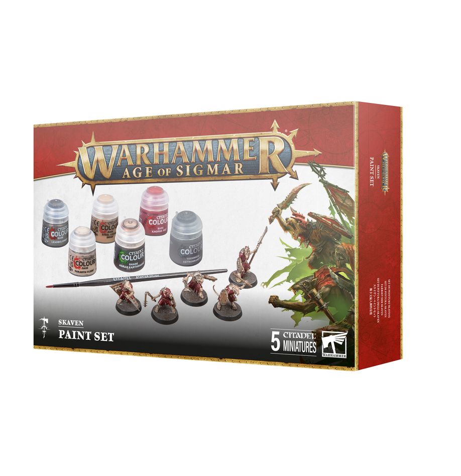 WARHAMMER AGE OF SIGMAR - SET DI PITTURA DEGLI SKAVEN