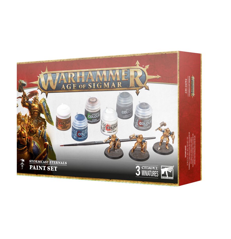 WARHAMMER AGE OF SIGMAR - SET DI PITTURA DEI FIGLI ETERNI DELLA TEMPESTA