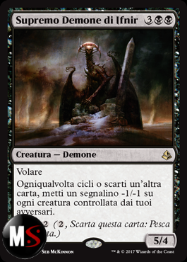 SUPREMO DEMONE DI IFNIR - FOIL PROMO BUY A BOX AMONKHET