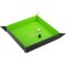 GAMEGENIC - MAGNETIC DICE TRAY - SQUARE - BLACK/GREEN