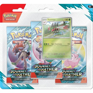 POKEMON - SCARLATTO E VIOLETTO - AVVENTURE INSIEME - PACK BLISTER YANMEGA -  COD: 10267